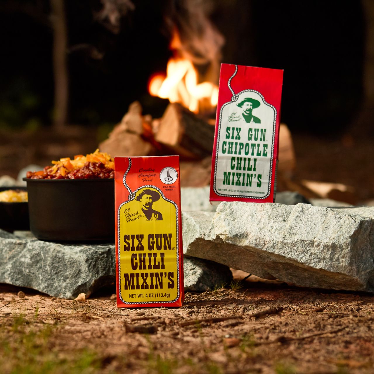 Six Gun Chili Mixin’s Duo Pack – Original & Chipotle