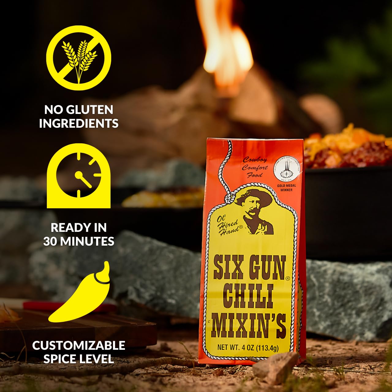 Six Gun Original Chili Mixin’s