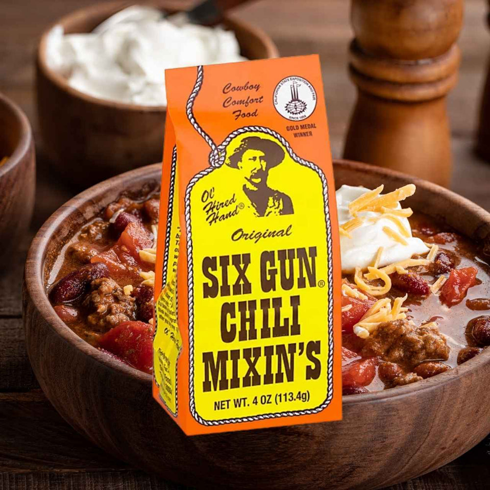 Six Gun Chili Mixin’s – Bold, Legendary Flavor Since 1948