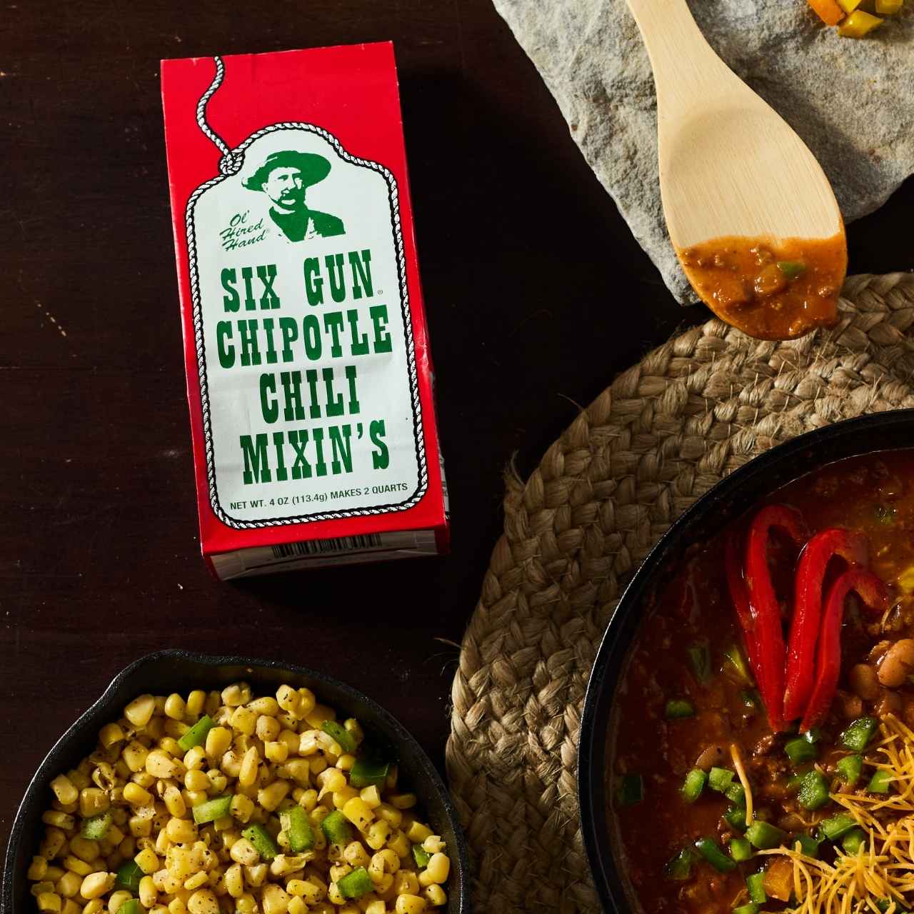 Six Gun Chipotle Chili Mixin’s – Case of 12 (Free Shipping)