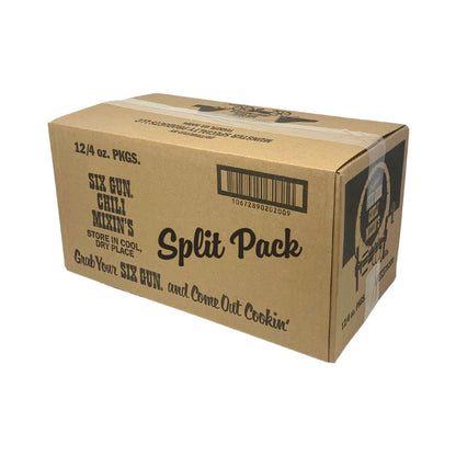 Six Gun Split Pack – Case of 12 (6 Original, 6 Chipotle)